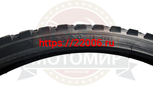 Велопокрышка 26" х 2.00 (Р187) WANDA фото 2