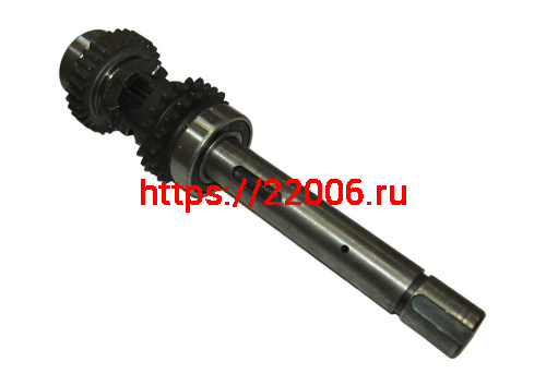 Вал №104 в сборе к коробке реверса ЛИДЕР КРМ 01.00.00.00 до 18.5 л/с (синяя) пр-во ИТМ фото 2 Вал №104 в сборе к коробке реверса ЛИДЕР КРМ 01.00.00.00 до 18.5 л/с (синяя) пр-во ИТМ фото 2