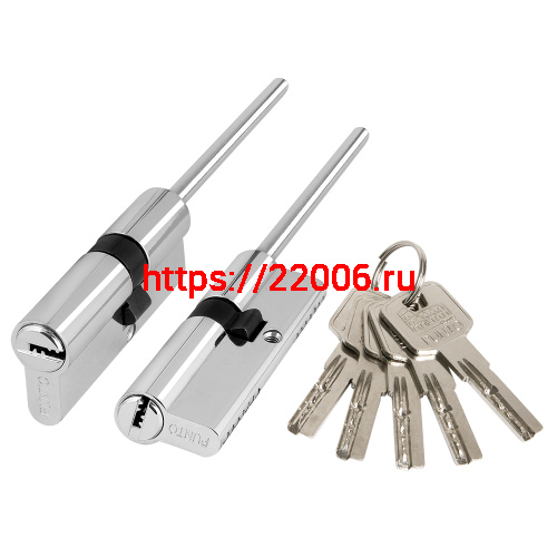 Цилиндровый Punto (Пунто) механизм Z3007Tang90(55+10+25) со штоком CP хром Цилиндровый Punto (Пунто) механизм Z3007Tang90(55+10+25) со штоком CP хром