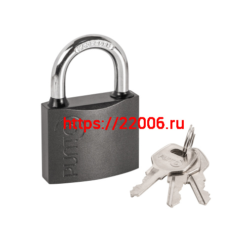 Замок Punto (Пунто) навесной PK-0163 3 key англ.ключ.