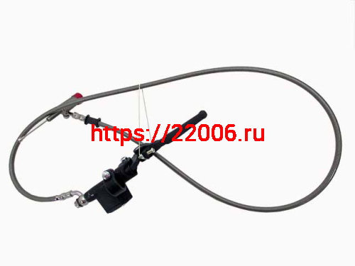 Гидравлическое сцепление в сборе (рычаг черный складной)