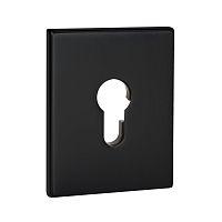 Накладка Fuaro (Фуаро) на цилиндр ESC.C.TRG/K.486 BL-24 чёрный (1 шт.)