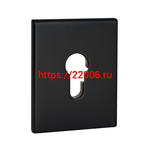 Накладка Fuaro (Фуаро) на цилиндр ESC.C.TRG/K.486 BL-24 чёрный (1 шт.)