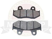 Колодки тормозные дисковые Honda Lead100 (пара) (как QT-4 только с хвостиком)