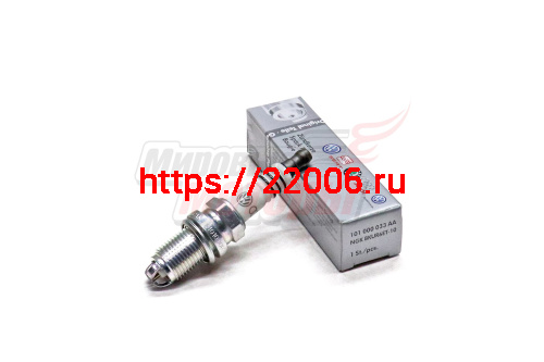 Свеча зажигания Audi 100, A2-A8, Golf, Passat 1.4-2.8 93-03, Octavia A5 1Z- 04-13 (101000033AA)