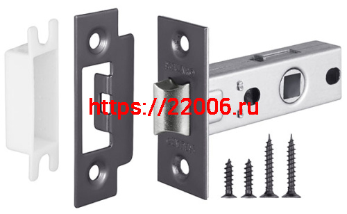 Защелка Fuaro (Фуаро) врезная METF12-45-25 (F12-45-25) GR графит