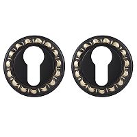 Накладка Punto (Пунто) под цилиндр ET MT OBL-20 античный черный