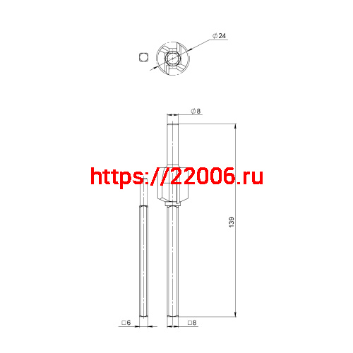 The Armadillo (Армадилло) ART Cutter.2 Фреза для установки ручек Lacony/Clarity.2 фото 3