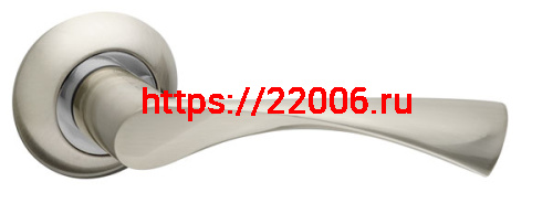 Ручка Fuaro (Фуаро) раздельная R.AR54.CLASSIC (CLASSIC AR) 140mm SN/CP-3 матовый никель/хром