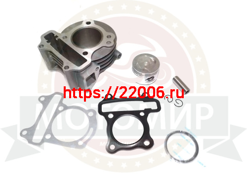 Цилиндр в сборе с поршнем 4-х такт. скутер (80см3 ) Тюнинг 47,00 мм (под шпильки 50 см3) Цилиндр в сборе с поршнем 4-х такт. скутер (80см3 ) Тюнинг 47,00 мм (под шпильки 50 см3)