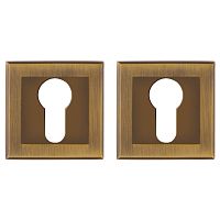 Накладка Punto (Пунто) под цилиндр ET.K.QL52 (ET QL) CF-17 кофе