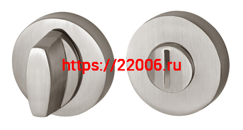 Ручка Armadillo (Армадилло) поворотная BK6.R.URB52 (WC-BOLT BK6/URB) SN-3 матовый никель