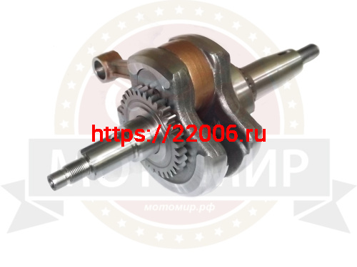 Коленвал YBR125 в сборе фото 3 Коленвал YBR125 в сборе фото 3