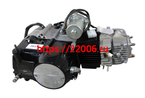 Двигатель 4т. 125 см3 (С125) АЛЬФА 4МКПП по кругу, педаль Юп  ВАНЧАНГ (марк 49)