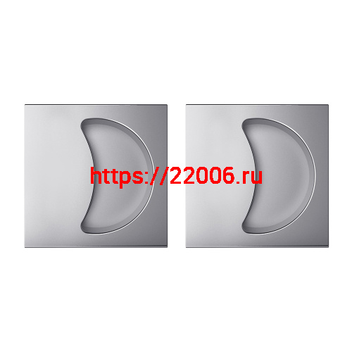 Ручка Armadillo (Армадилло) для раздвижных дверей SH.QUADRO55.010 CP-8 хром