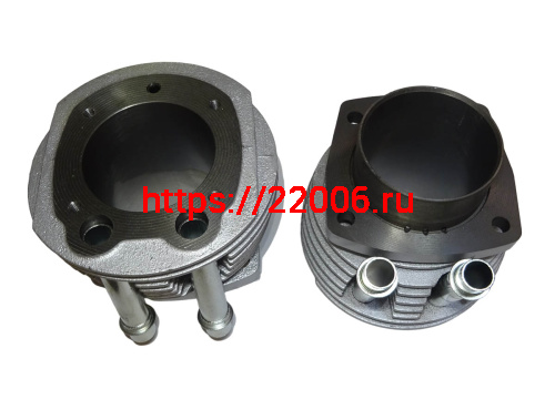 Цилиндр Урал чугун с трубками ( Импорт) фото 2 Цилиндр Урал чугун с трубками ( Импорт) фото 2