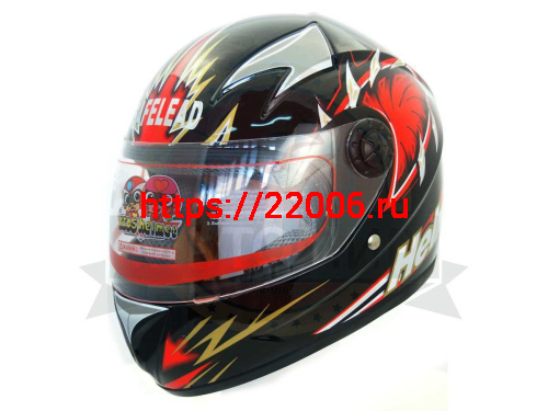 Шлем интеграл "Safelead" HF-909 Детский, рисунок E07, размер L (16 шт. в уп.)