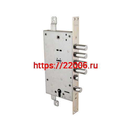 Замок Mottura (Моттура) врезной двухсистемный 54.787, (без накладок) ключ 60 мм