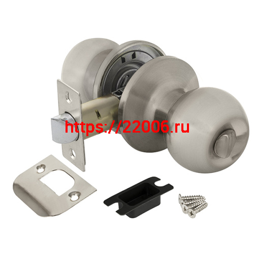 Ручка Ajax (Аякс) защелка DK682 SN-BK (6082 SN-B) (фик.) мат. никель Ручка Ajax (Аякс) защелка DK682 SN-BK (6082 SN-B) (фик.) мат. никель