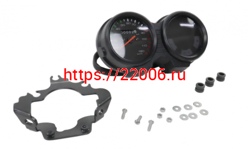 Щиток приборов Минск нового образца в сборе с кронштейном и креплениями