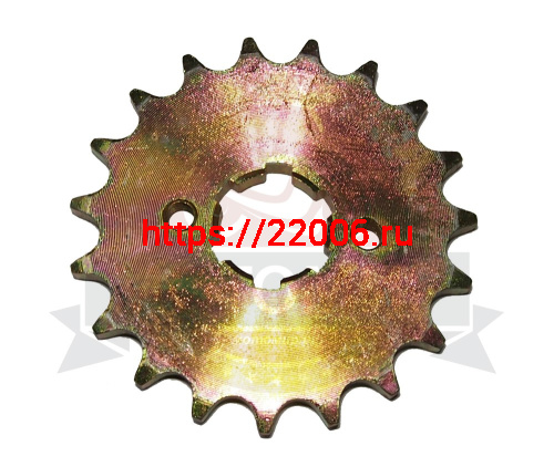 Звезда 19 зуб. (428) (d21-25; 2x37) цепи, ведущая ATV PANTERA 200 (116300501072201) Звезда 19 зуб. (428) (d21-25; 2x37) цепи, ведущая ATV PANTERA 200 (116300501072201)