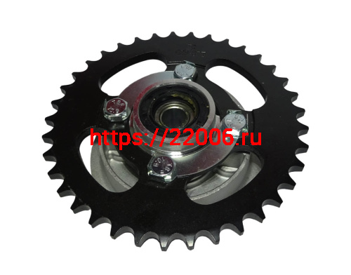 Звезда 37 зуб. (428) цепи, задняя в сборе с основанием XTRAIL (F15-3) Звезда 37 зуб. (428) цепи, задняя в сборе с основанием XTRAIL (F15-3)