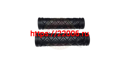 Грипсы для велосипеда 120мм, резина, черные (EHG-07) фото 2 Грипсы для велосипеда 120мм, резина, черные (EHG-07) фото 2