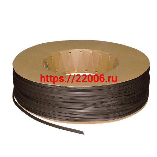 Самоклеящийся Fuaro (Фуаро) уплотнитель ППУ (15x10 мм), коричневый (500 м) фото 2