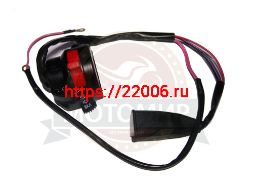 Переключатель Иж, правый старого образца П108 ...-10 (кол-во в упак. 50 шт.) Переключатель Иж, правый старого образца П108 ...-10 (кол-во в упак. 50 шт.)