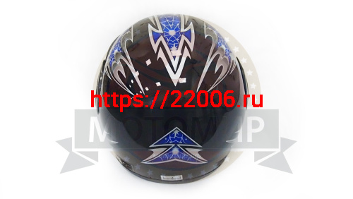 Шлем интеграл FALCON XZF01, размер S (59-60) (тонированный визор) decal red black 1 black grey blue фото 5 Шлем интеграл FALCON XZF01, размер S (59-60) (тонированный визор) decal red black 1 black grey blue фото 5