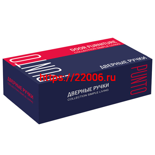 Ручка Punto (Пунто) раздельная R.TL54.CRONA (CRONA TL) SN/CP-3 матовый никель/хром фото 3