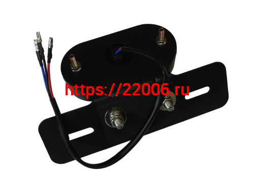 Стоп-сигнал (WD-008) в черном корпусе с двумя круглыми лампами фото 2 Стоп-сигнал (WD-008) в черном корпусе с двумя круглыми лампами фото 2