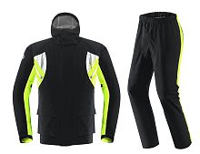 Дождевик SCOYCO RC09 черный с зеленым, р-р  M