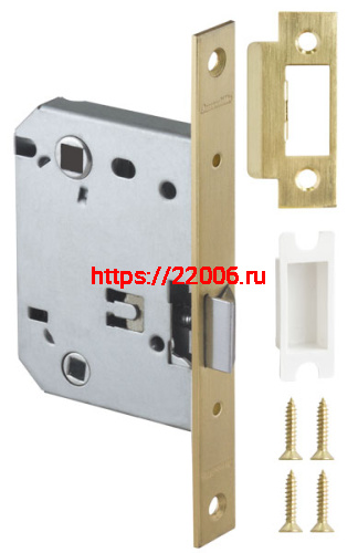 Защелка Armadillo (Армадилло) врезная LH 720-50 SG-1 Мат. золото BOX на 70мм /прям/