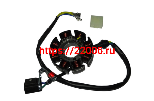 Зажигание SHINERAY VJP250-4 172FMM голое (без маховика) (статор) (31140043) фото 2 Зажигание SHINERAY VJP250-4 172FMM голое (без маховика) (статор) (31140043) фото 2