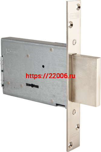 Замок Mottura (Моттура) врезной сувальдный 40.701.60 (с отв. планкой, без накладок)