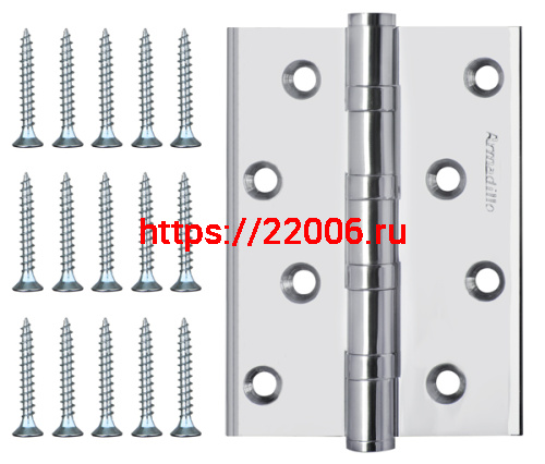 Петля Armadillo (Армадилло) универсальная IN4500UC-BL CP 102x75x3 INOX304 хром БЛИСТЕР фото 3 Петля Armadillo (Армадилло) универсальная IN4500UC-BL CP 102x75x3 INOX304 хром БЛИСТЕР фото 3