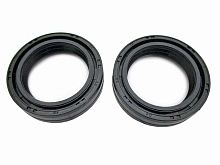 Сальники передней вилки (33*46*11) TTR125, PitsterPRO (2 шт в комп) резина