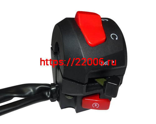 Переключатель COMBAT 400, левый+правый, в сборе фото 3 Переключатель COMBAT 400, левый+правый, в сборе фото 3