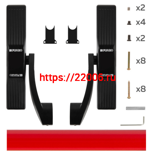 Ручка-штанга Fuaro (Фуаро) нажимная AP.1700A push-bar (ANTI-PANIC 1700А) фото 2