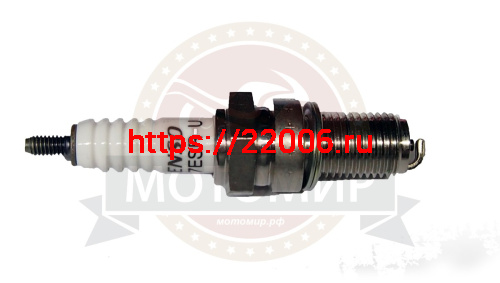 Свеча DENSO X27ESR-U аналог NGK DR8ES ( подходит на двигатель 172FMM) (НАБОР)