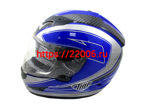 Мотошлем THH TS-42 №7 blue/ gray (M)