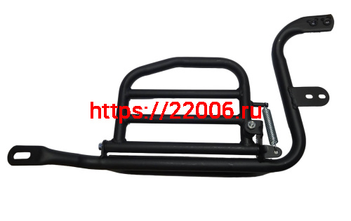 Подножка пассажира с подставкой для багажа COLT правая фото 2