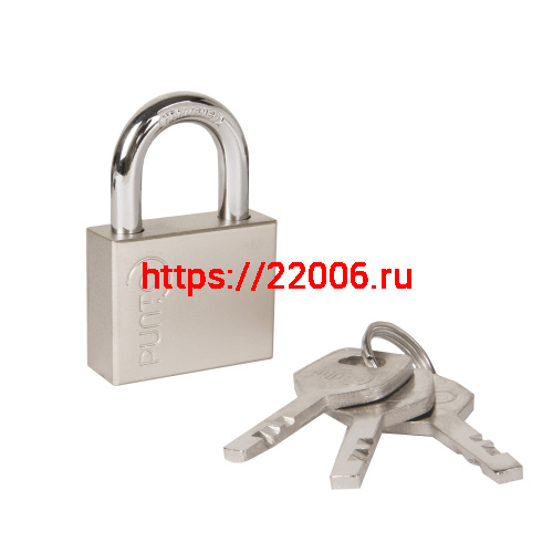 Замок Punto (Пунто) навесной PK-1540 SN-3 3 key диск.ключ.