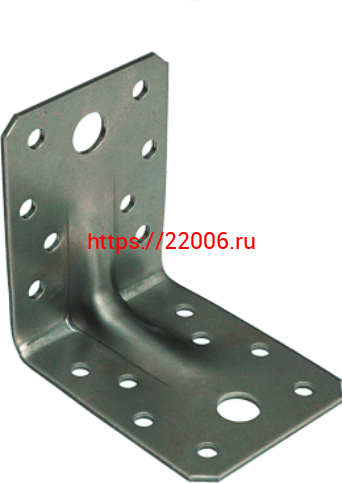 Уголок крепежный 70x70x55 усил.цинк Уголок крепежный 70x70x55 усил.цинк