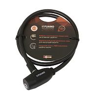Замок Fuaro (Фуаро) тросовый PL-BIKE-0880-KEY (8х800) 2key(PL-0880-KEY) /подвес