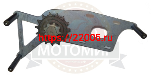 Вал промежуточный для мотоцикла СКАУТ 2 в сборе с кронштейном и звездами Вал промежуточный для мотоцикла СКАУТ 2 в сборе с кронштейном и звездами