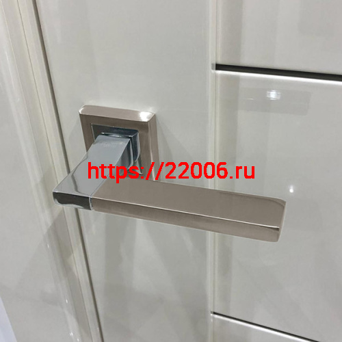 Ручка Punto (Пунто) раздельная K.QL52.TECH (TECH QL) SN/CP-3 матовый никель/хром фото 3