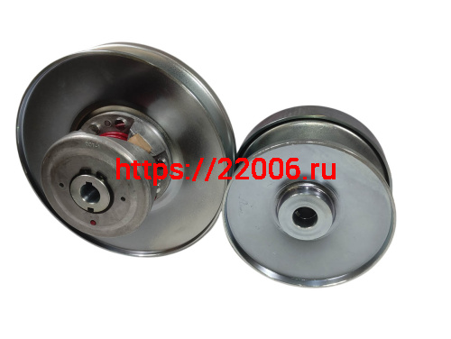 Вариатор TAV2 40, на вал 19, в комплекте 2 шкива, КЛИНОВОЙ (вариатор-19.05мм, ведомый диск -19.05мм) фото 4 Вариатор TAV2 40, на вал 19, в комплекте 2 шкива, КЛИНОВОЙ (вариатор-19.05мм, ведомый диск -19.05мм) фото 4