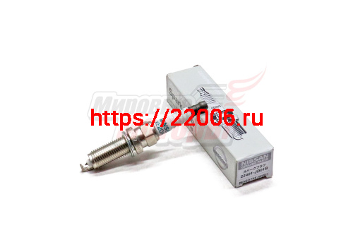 Свеча зажигания Teana, X-Trail 2.5 07-, Qashqai, Patrol, Koleos 2.5, Laguna 3.5 08- (22401-JD01B) Свеча зажигания Teana, X-Trail 2.5 07-, Qashqai, Patrol, Koleos 2.5, Laguna 3.5 08- (22401-JD01B)